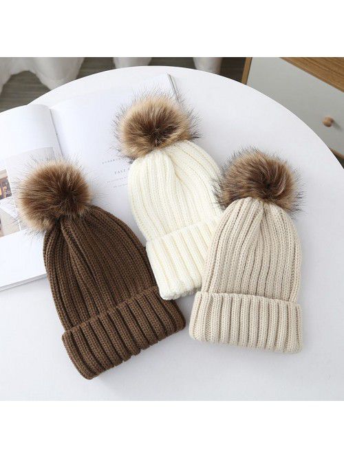 Solid color corduroy fisherman hat for women thick...