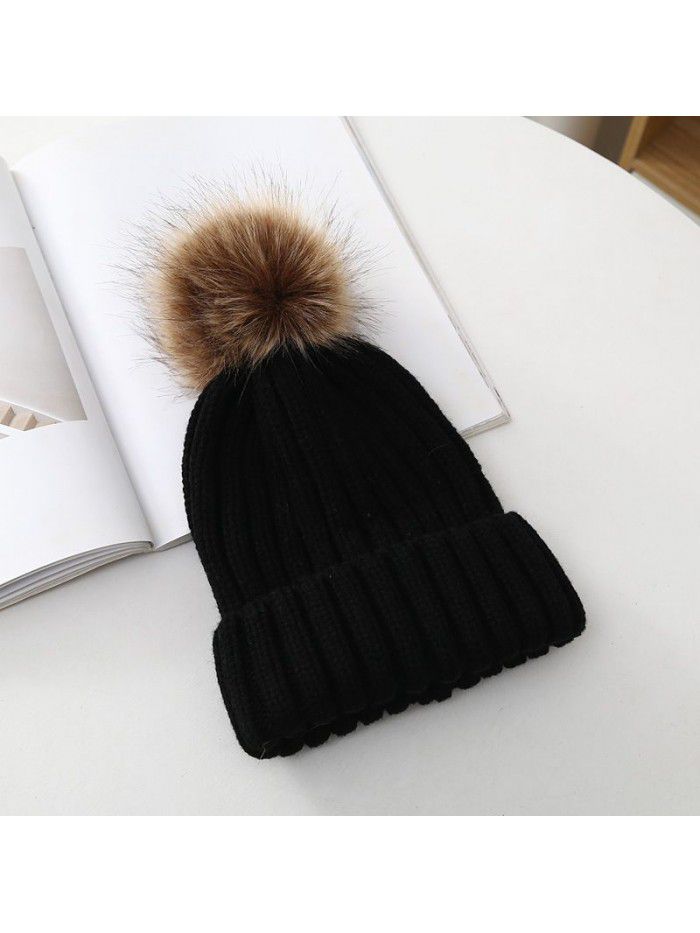 Solid color corduroy fisherman hat for women thickened warm Lamb wool basin hat for men face small bucket hat