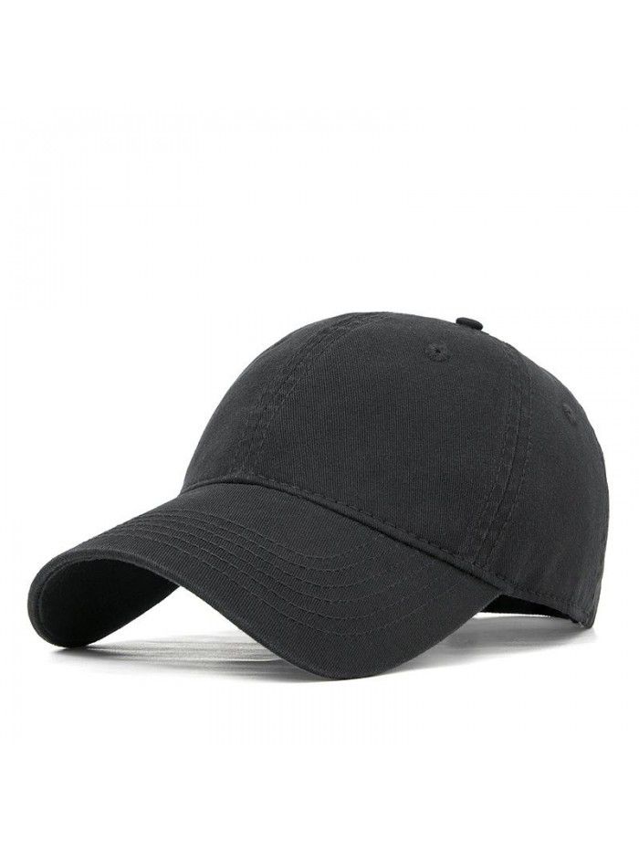 Wash water Soft top baseball cap Women's cap Solid color sports shade sunscreen cap