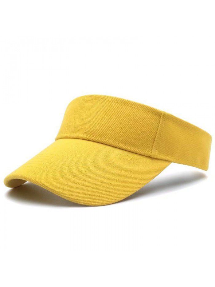 Sports cotton hat free sun hat Marathon outdoor empty top hat running hat