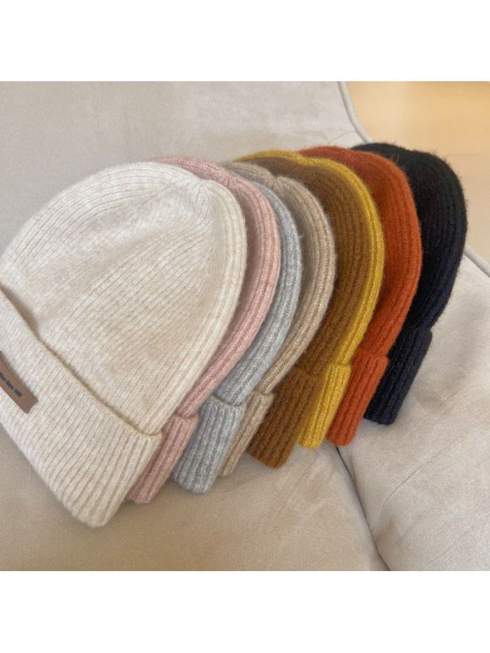 Warm ear protection cold hat women's winter show knitted hat