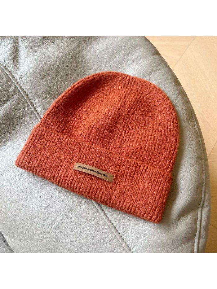 Warm ear protection cold hat women's winter show knitted hat