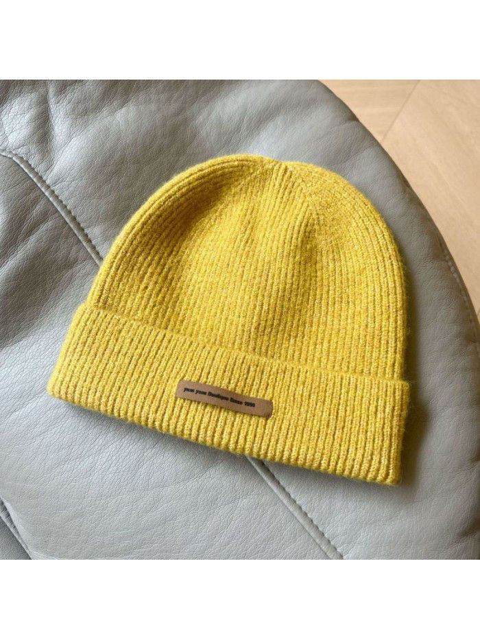 Warm ear protection cold hat women's winter show knitted hat