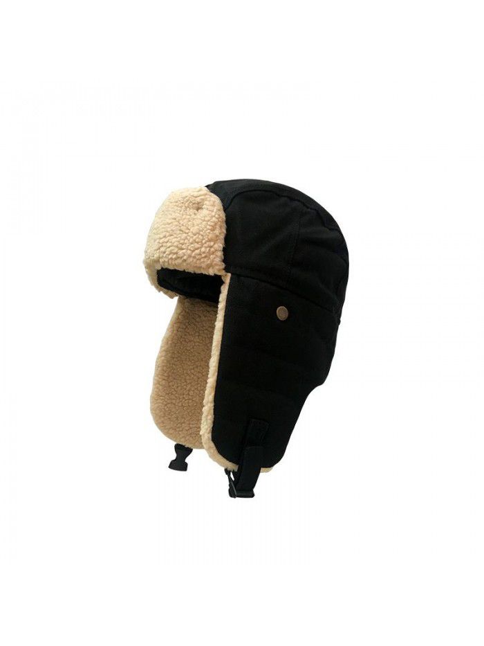 Winter warm ear protection thickened cycling hat Korean version of all cold hat