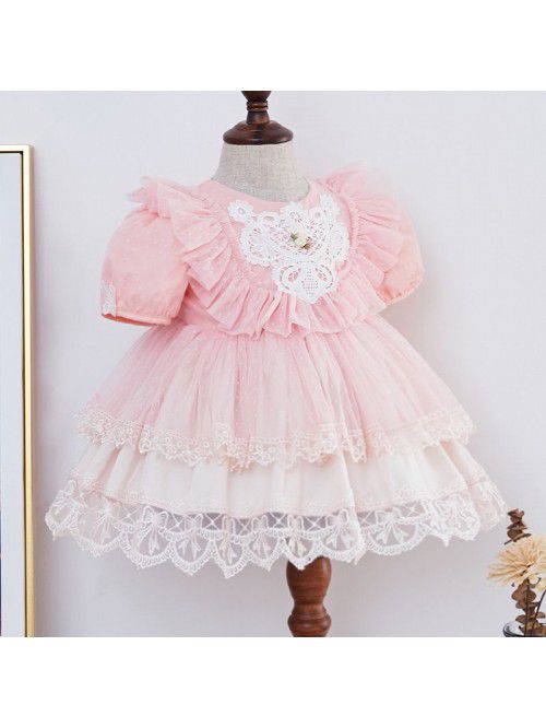 [factory] European and American girl's dress ...