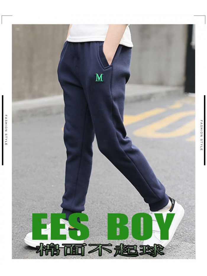 Manufacturers wholesale  spring and autumn boys' pants m-word fashion children's pants, boys' casual pants one hair 