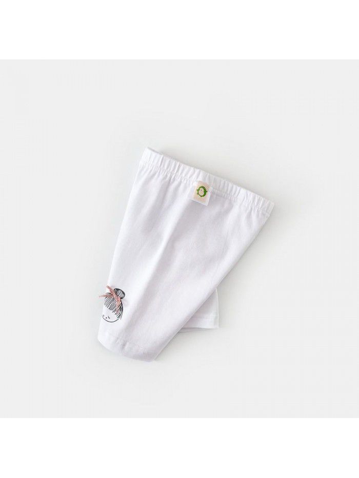 Women's pants summer  new 1-3 children's Korean Capris 0 baby solid color underwear 
