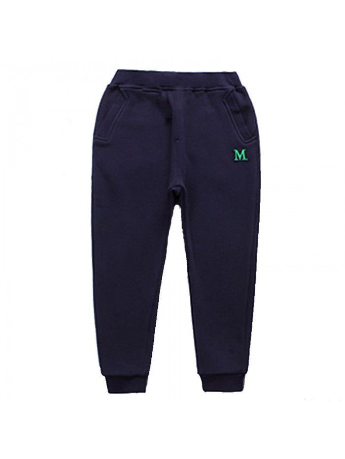 Manufacturers wholesale  spring and autumn boys' pants m-word fashion children's pants, boys' casual pants one hair 