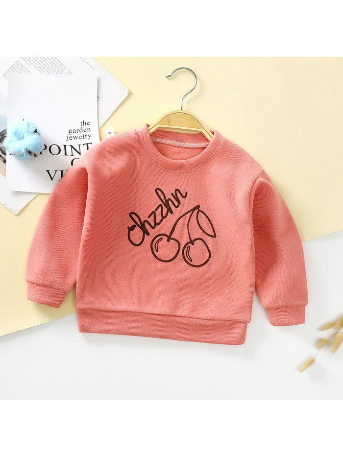 Boys' bodywear  new spring and autumn children's wear children's baby 1-year-old 3-style top children's fashion 