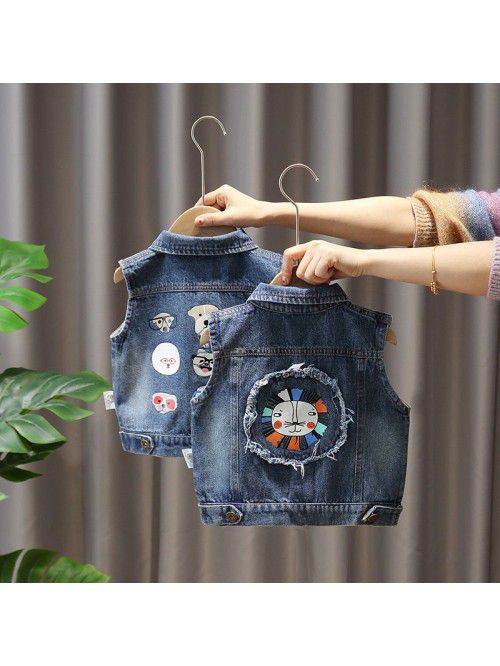 Men's and women's waistcoat 1-3 years ol...