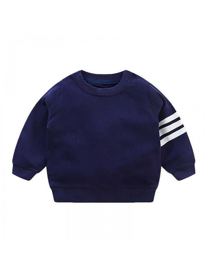 Boys' bodywear  new spring and autumn children's wear children's baby 1-year-old 3-style top children's fashion 