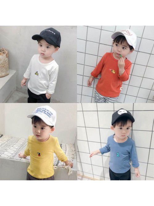 Children's t-shirt men's spring and autu...