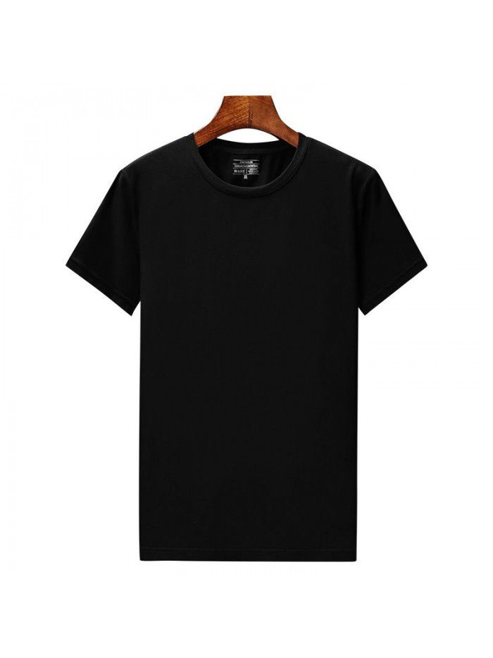 Summer new short sleeve T-shirt  men's t-shirt men's round neck casual half sleeve bottom shirt fashion brand top 