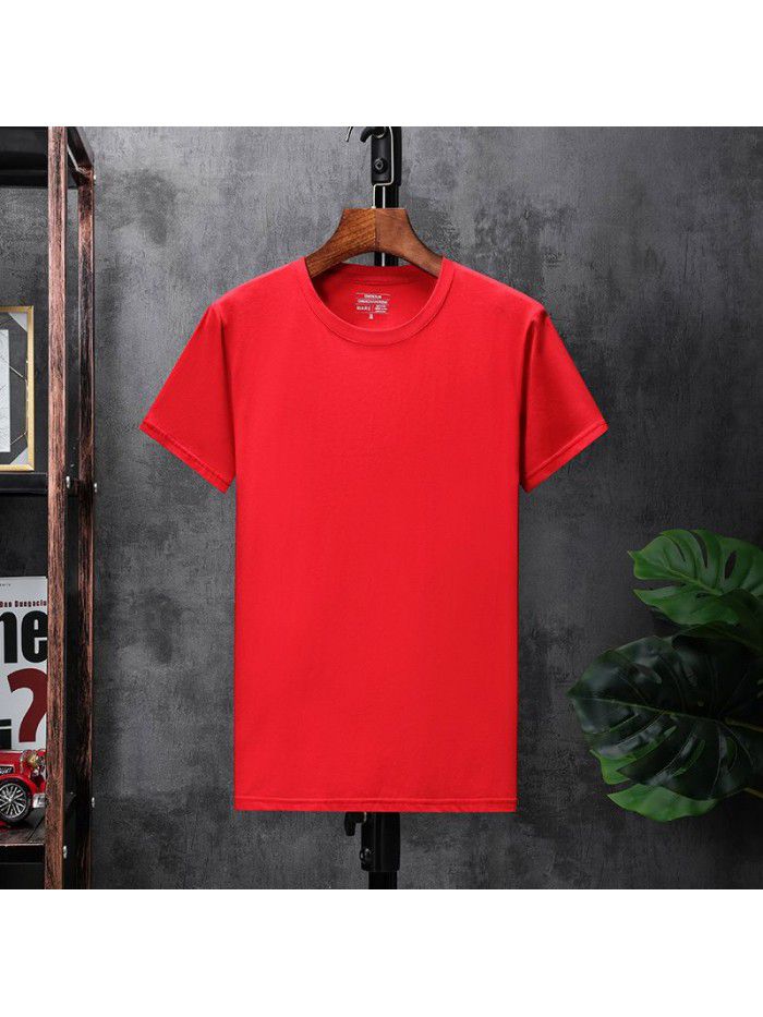 Summer new short sleeve T-shirt  men's t-shirt men's round neck casual half sleeve bottom shirt fashion brand top 