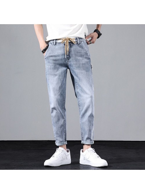 Stretch jeans men's  spring and summer new lo...