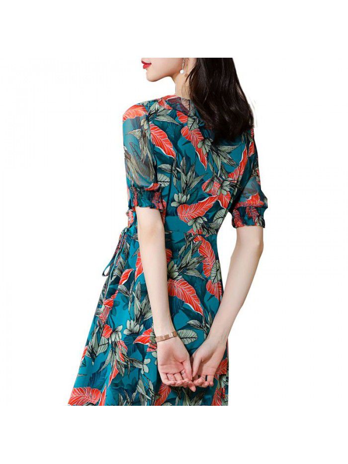 Foreign style silk dress  new summer lady's popular skirt 