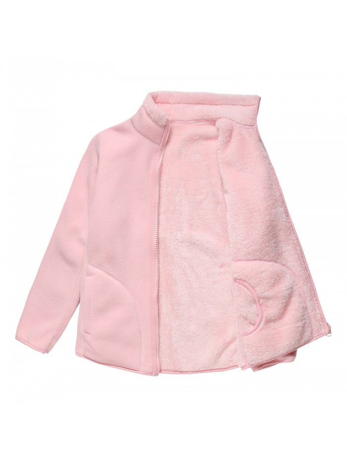 Coral velvet household outer garment worn on both sides for couples in autumn and winter, plush and thickened double faced fleece cardigan jacket for women