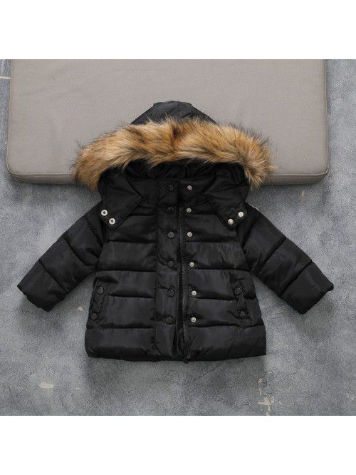 Children's cotton clothing, winter style, cross-bo...