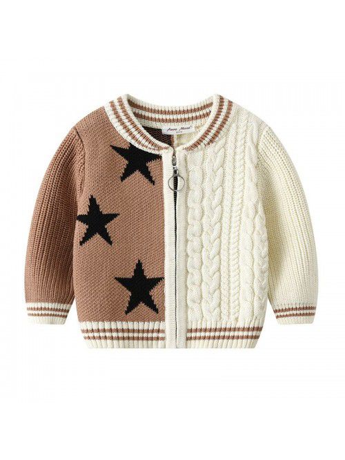 Children's Cardigan Autumn/Winter New Boys' Contra...