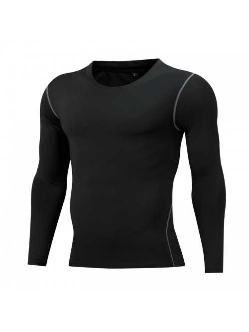 Sports tight-fitting long-sleeved quick-drying tra...
