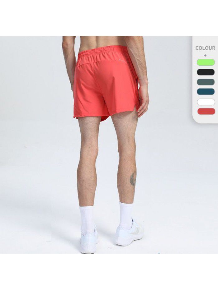 Sports Shorts Men's Quick Dried Triad Pants New Summer Thin Loose Breathable Running Basketball Training Pants 
