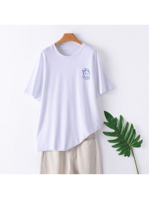 Summer New Print Parent-child Short Sleeve T-shirt...