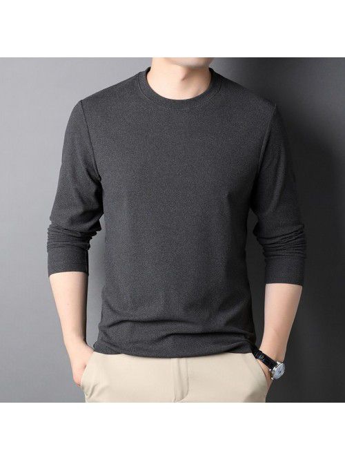 Autumn and winter new men's long sleeved double-si...