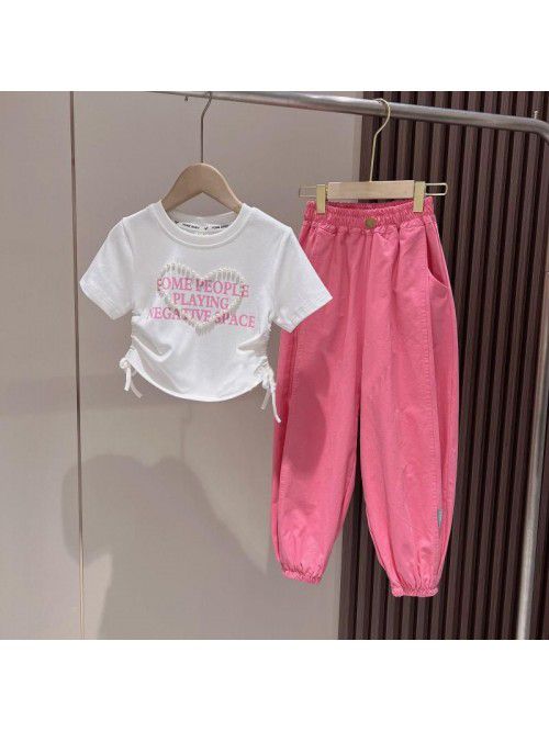  Two piece set of fashionable casual leggings for ...