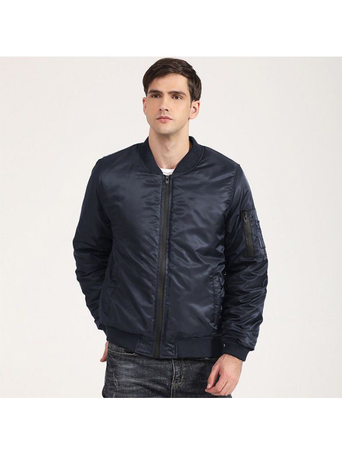 Short men's flying jacket, lightweight cotton jacket, men's jacket