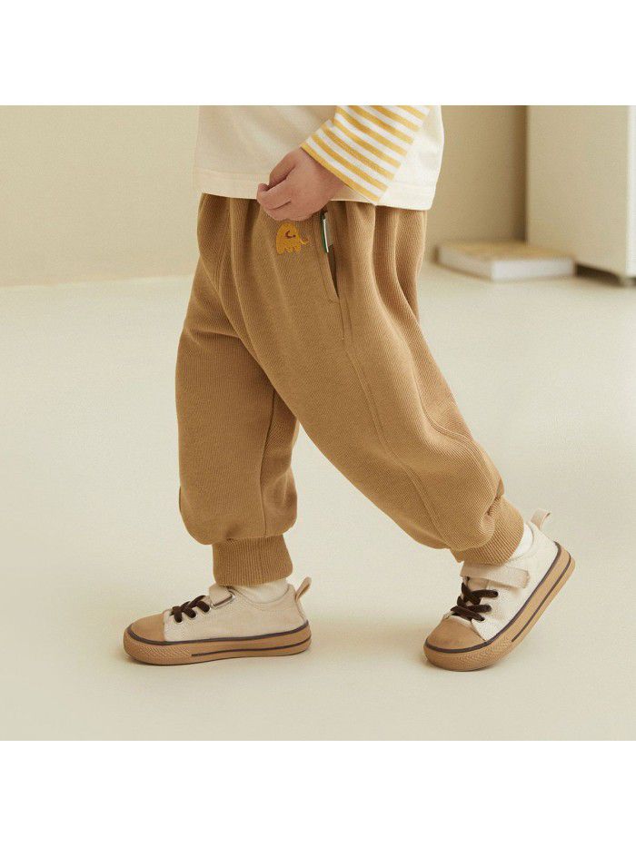 Children's Autumn New Guard Pants Children's Pants Boys' Sports Pants Kindergarten Leggings 