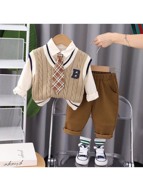 Spring and Autumn New Boys' Vintage Set Small and ...