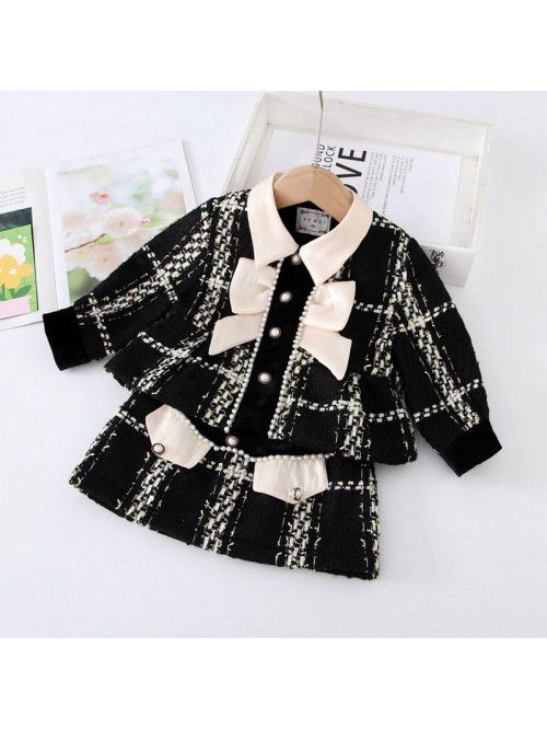 Children's Set Spring and Autumn New Two Piece Gir...