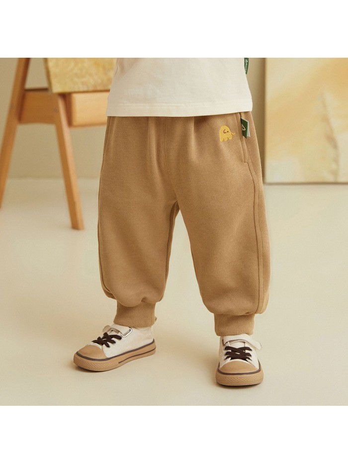 Children's Autumn New Guard Pants Children's Pants Boys' Sports Pants Kindergarten Leggings 