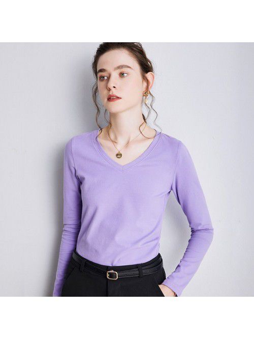 Women's Long sleeved T-shirt Women's Summer New Un...