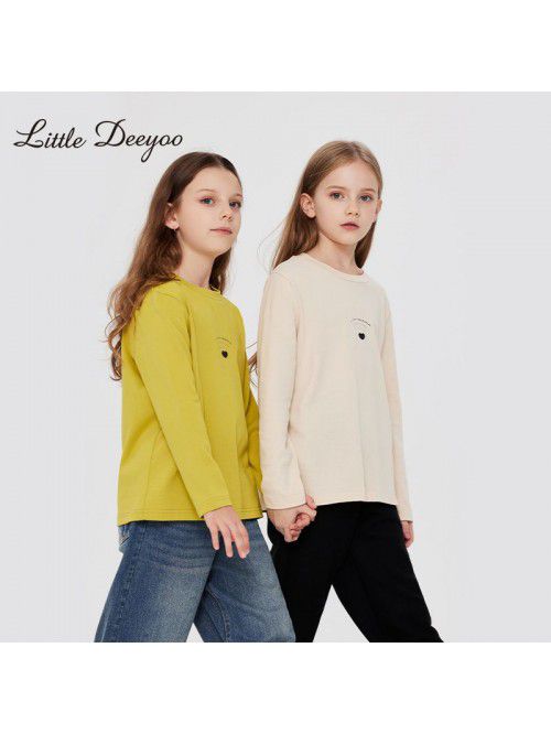 Girls Long sleeved T-shirt Spring and Autumn New C...