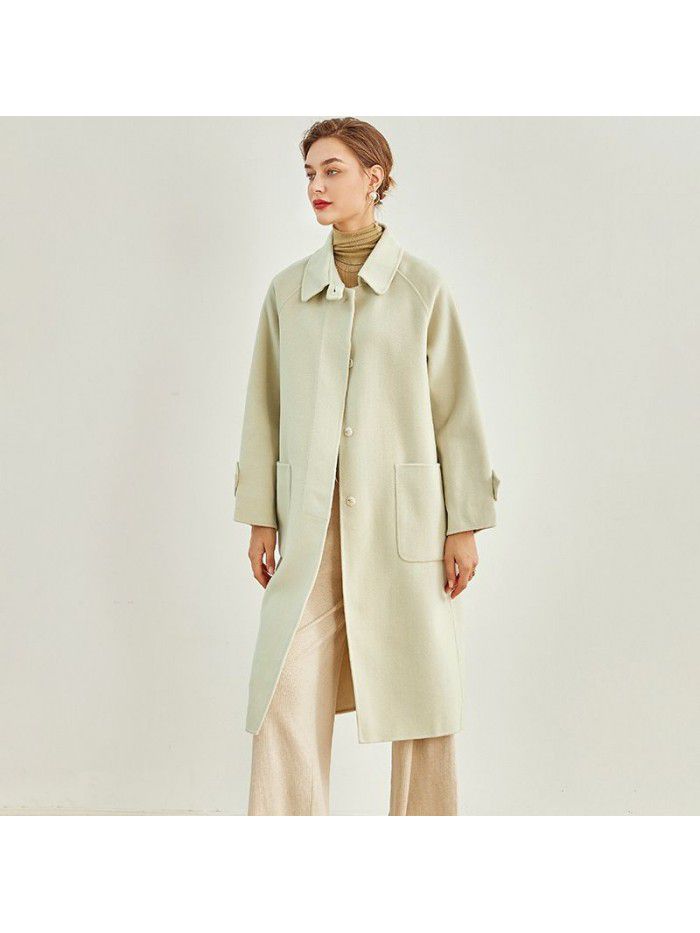 Cashmere coat, feminine and elegant coat