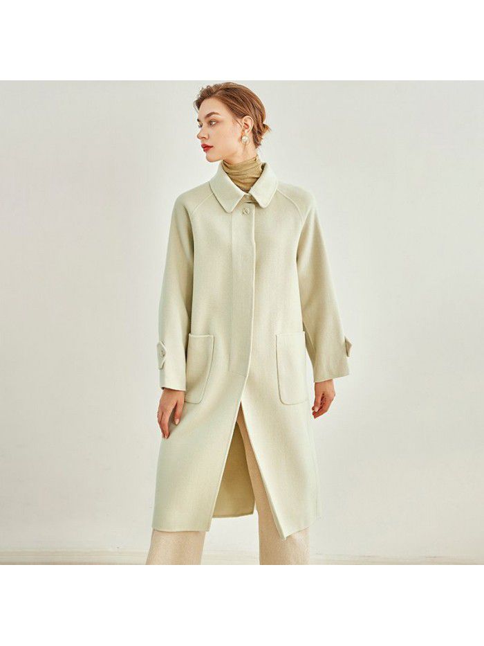 Cashmere coat, feminine and elegant coat