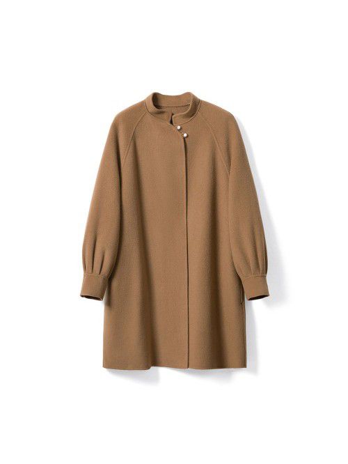 Autumn and Winter Chinese Vintage Wool Coat Standi...