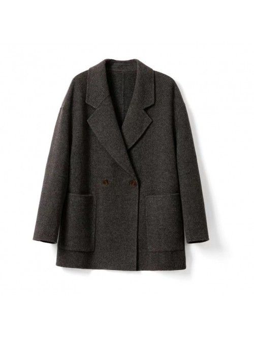 Short suit woolen coat, wool jacket, woolen fabric